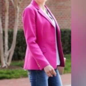 Banana Republic Women's Flirty Pink Blazer Size 8